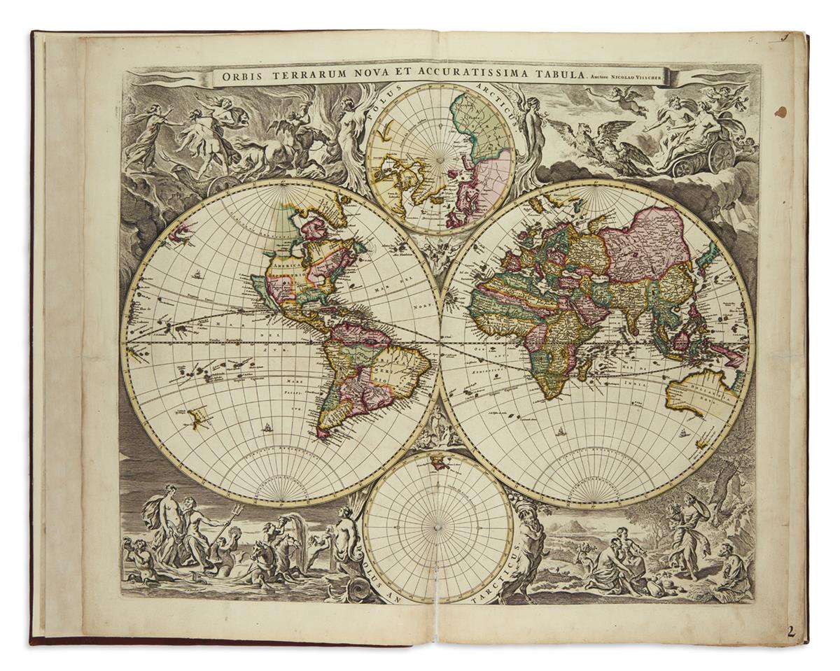 VISSCHER, NICOLAS; and others. Atlas Minor Sive Geographia Compendiosa.